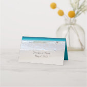 ホワイトビーチ結婚式披露宴 プレイスカード (裏面)