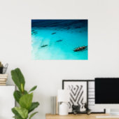 ホワイトビーチ ポスター (ホームオフィス)