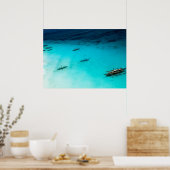 ホワイトビーチ ポスター (キッチン)