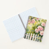 ホワイトピケットフェンス ノートブック (内部)