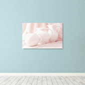 ホワイトピッチャー3人キャンバスプリント キャンバスプリント (インサイチュ (ウッドフロア))