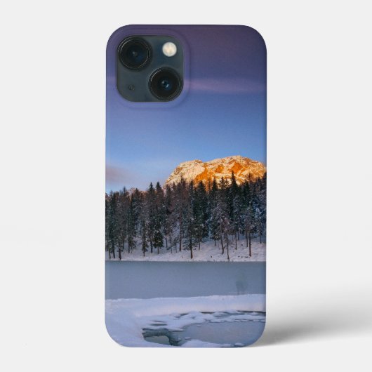 ホワイトピンクエレガントのフローラ夕日を見る Case-Mate iPhoneケース (裏面)