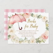 ホワイトピンクフローラベビー ポストカード (正面/裏面)