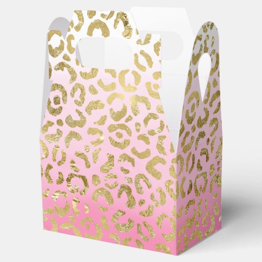 ホワイトピンク金ゴールドグラムヒョウ フェイバーボックス (オープン)