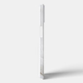 ホワイトピーコックの美しい羽 Case-Mate iPhoneケース (裏面 / 右)