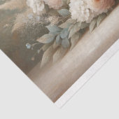 ホワイトピーコックヴィンテージフローラの分離 薄葉紙 (詳細)