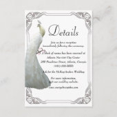 ホワイトピーコ結婚ック詳細 エンクロージャーカード (正面)