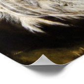 ホワイトピーコ絵画ック ポスター (角)