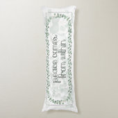 ホワイトピース来ユーカリ抱き枕 ボディピロー (正面縦)