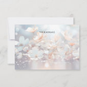 ホワイトピーチフローラサンキューカード サンキューカード (裏面)