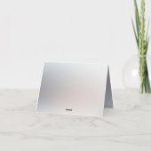 ホワイトピーチフローラサンキューカード サンキューカード (裏面)