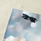 ホワイトピーチフローラビーチタオル ビーチタオル (インサイチュ)