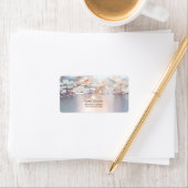 ホワイトピーチフローラ住所 シール (インサイチュ)