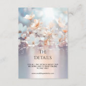 ホワイトピーチフローラ詳細エンクロージャカード エンクロージャーカード (正面)