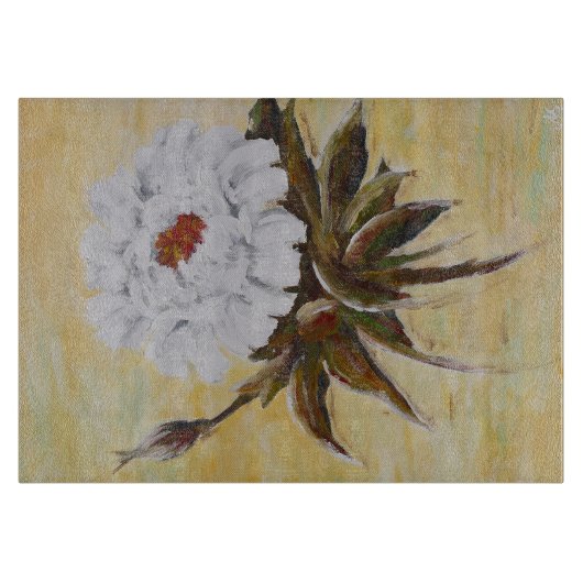 ホワイトピーニー カッティングボード (正面)