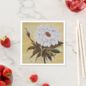 ホワイトピーニー スタンダードカクテルナプキン (インサイチュ)