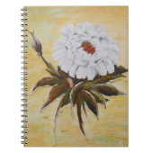 ホワイトピーニー ノートブック (正面)