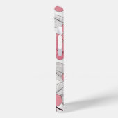 ホワイトピ日本のンク桜さくらんぼ花模様 Case-Mate iPhoneケース (裏面 / 左)