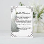 ホワイトピ結婚ーコックの安全対策 エンクロージャーカード (スタンド正面)