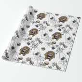 🤍ホワイトファローミイラティッシュペーパー🎃👑 ラッピングペーパー (アンロールド)