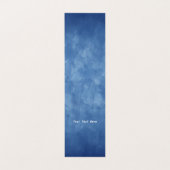 ホワイトファンタジーディアヘッド〔雄ジカの〕枝角ビッグバラブルー 名刺 (内部フラット)