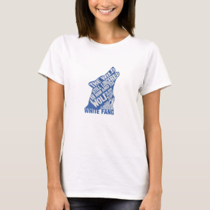 ホワイトファンバイジャックロンドンブルーブック引用文 Tシャツ