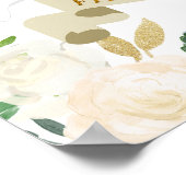 ホワイトファースト・コミュニオンウェルカムサイン ポスター (角)