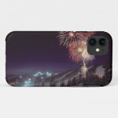 ホワイトフィッシュのビッグマウンテンリゾートの花火 Case-Mate iPhoneケース (裏面(横))