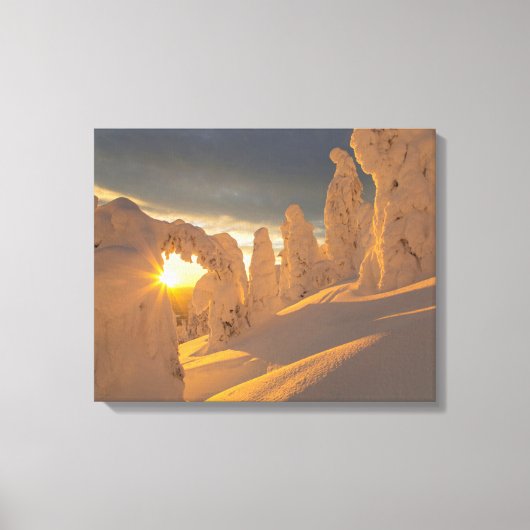 ホワイトフィッシュの範囲 |ホワイトフィッシュ（モンタナ） キャンバスプリント (正面)