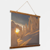 ホワイトフィッシュの範囲 |ホワイトフィッシュ（モンタナ） 吊り下げ型タペストリー (傾斜あり)