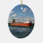 ホワイトフィッシュベイオーナメント セラミックオーナメント (右)