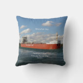 ホワイトフィッシュベイスクエア枕 クッション (裏面)