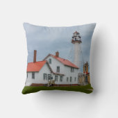 ホワイトフィッシュポイントライトハウス クッション (裏面)