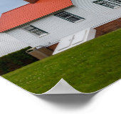 ホワイトフィッシュポイントライトハウス ポスター (角)