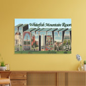 ホワイトフィッシュマウンテンリゾートモンタナ キャンバスプリント (インサイチュ (リビング))