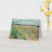 ホワイトフィールドとコーンフラワー | ビンセント・ヴァン・ゴッホ カード (黄色い花)
