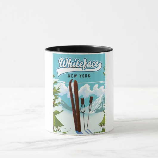 ホワイトフェイスニューヨークトゥスキー マグカップ (中央)