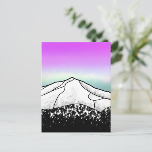 ホワイトフェイスマウンテンニューヨーク ポストカード (スタンド正面)