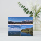 ホワイトフェイスマウンテンレイクプラシッド葉書 ポストカード (スタンド正面)