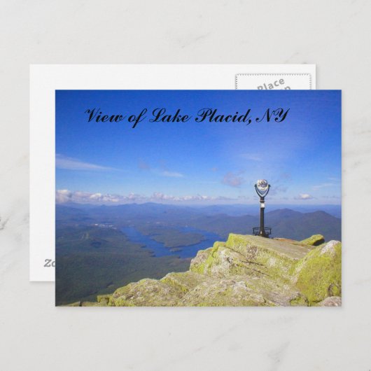 ホワイトフェイス山はがき ポストカード (正面/裏面)