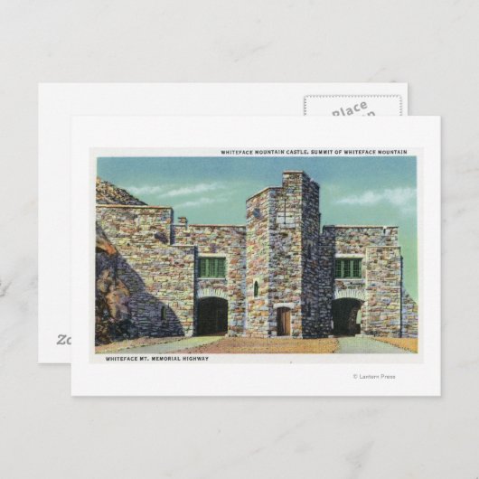 ホワイトフェイス山城の外観 ポストカード (正面/裏面)