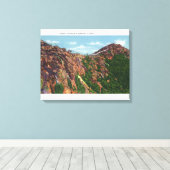 ホワイトフェイス山山頂の景色 キャンバスプリント (インサイチュ (ウッドフロア))