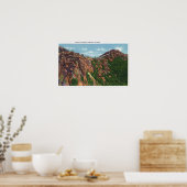 ホワイトフェイス山山頂の景色 ポスター (キッチン)