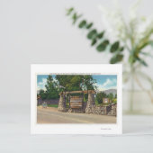 ホワイトフェイス登山 ポストカード (スタンド正面)