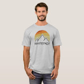 ホワイトフェイス マウンテン レトロ Tシャツ (正面フル)