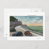 ホワイトフェイス・メモリアル・ハイウェイの古い車の眺め ポストカード (正面/裏面)