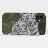 ホワイトフェイズ ベンガルトラ Case-Mate iPhoneケース (裏面(横))