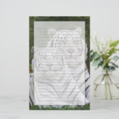 ホワイトフェイズ、ベンガル・タイガー、ティグリス 便箋 (スタンド正面)