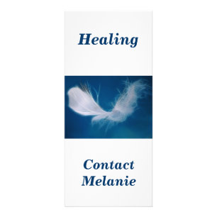 ホワイトフェザーアート – 純粋さと無垢のシンボル ラックカード