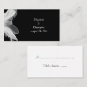 ホワイトフェザー座席表2 プレイスカード (正面/裏面)